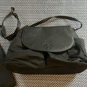 Tory Burch diaper bag (leather and nylon)